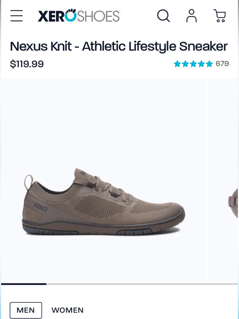 Xero Men’s Nexus Knit 8.5